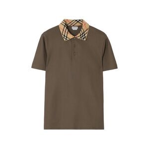 Burberry Brown Polo Shirts Men
